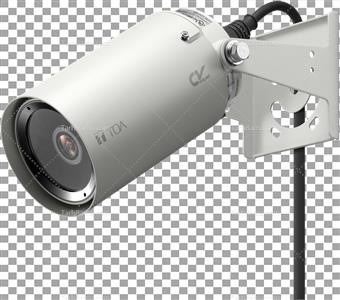 تصویر با کیفیت دور بین مدار بسته دور بری شده